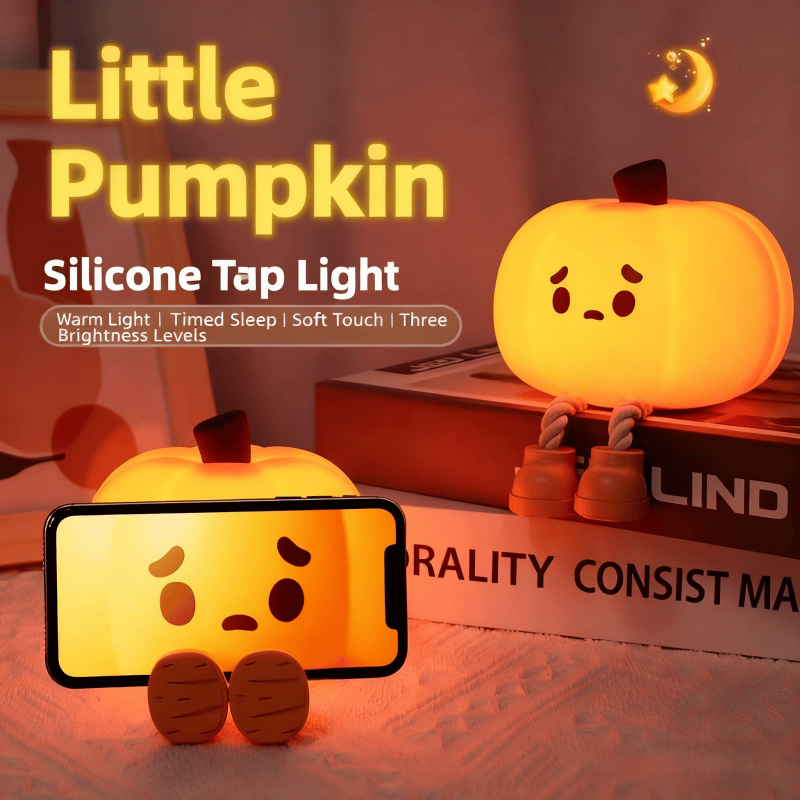 Cute Snap-on Night Light (with Phone Stand)