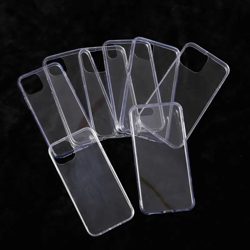 Clear Acrylic Fluted Phone Case