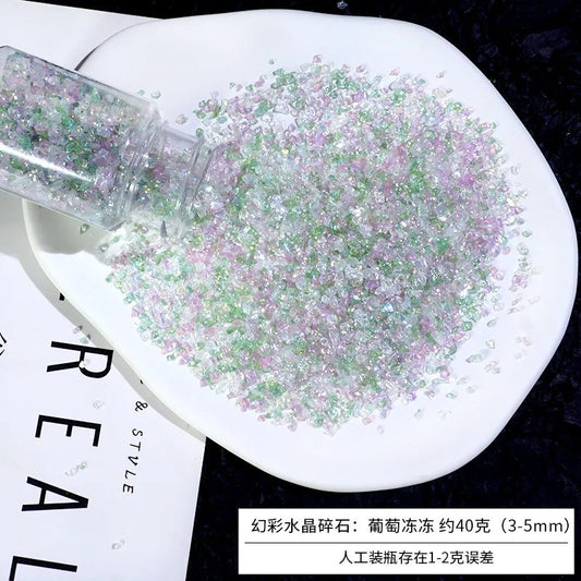 Symphony Crystal Gravel Charms 40g Aviliable For All DIY Custom Handmade Products