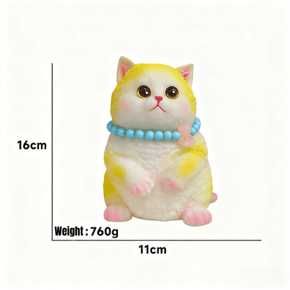 Large Realistic Cat Soft Silicone Squeezable Toy - Stress Relief Toy (Christmas Hot Sale)
