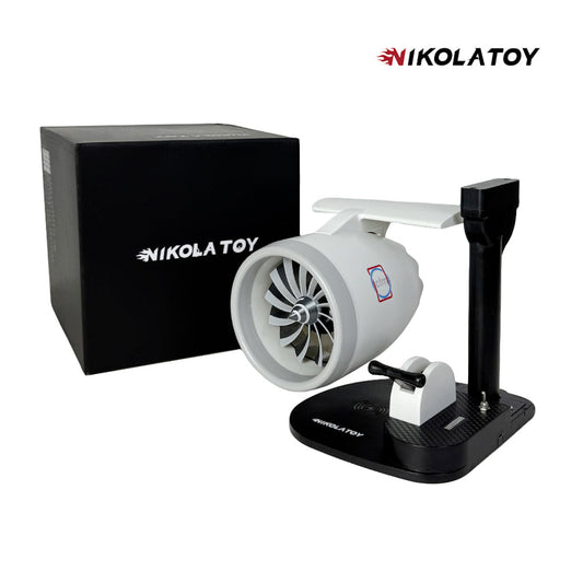 NIKOLATOY®New Dsektop JetFan - Equipped with wireless charging and humidifier