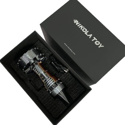 NIKOLATOY® Gift box limited edition!! TR900 Turbofan engine model (24cm / 10in)