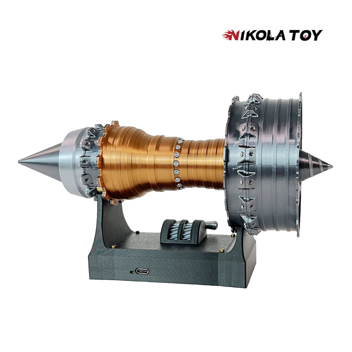 NIKOLATOY® Gift box limited edition!! TR900 Turbofan engine model (24cm / 10in)