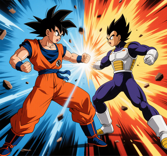 Goku Kamehameha Magnetic LED Lamp – Rechargeable, Dimmable Super Saiyan Night Light with Touch Control, USB-C – Anime Desk Lamp & Room Decor Gift for Him