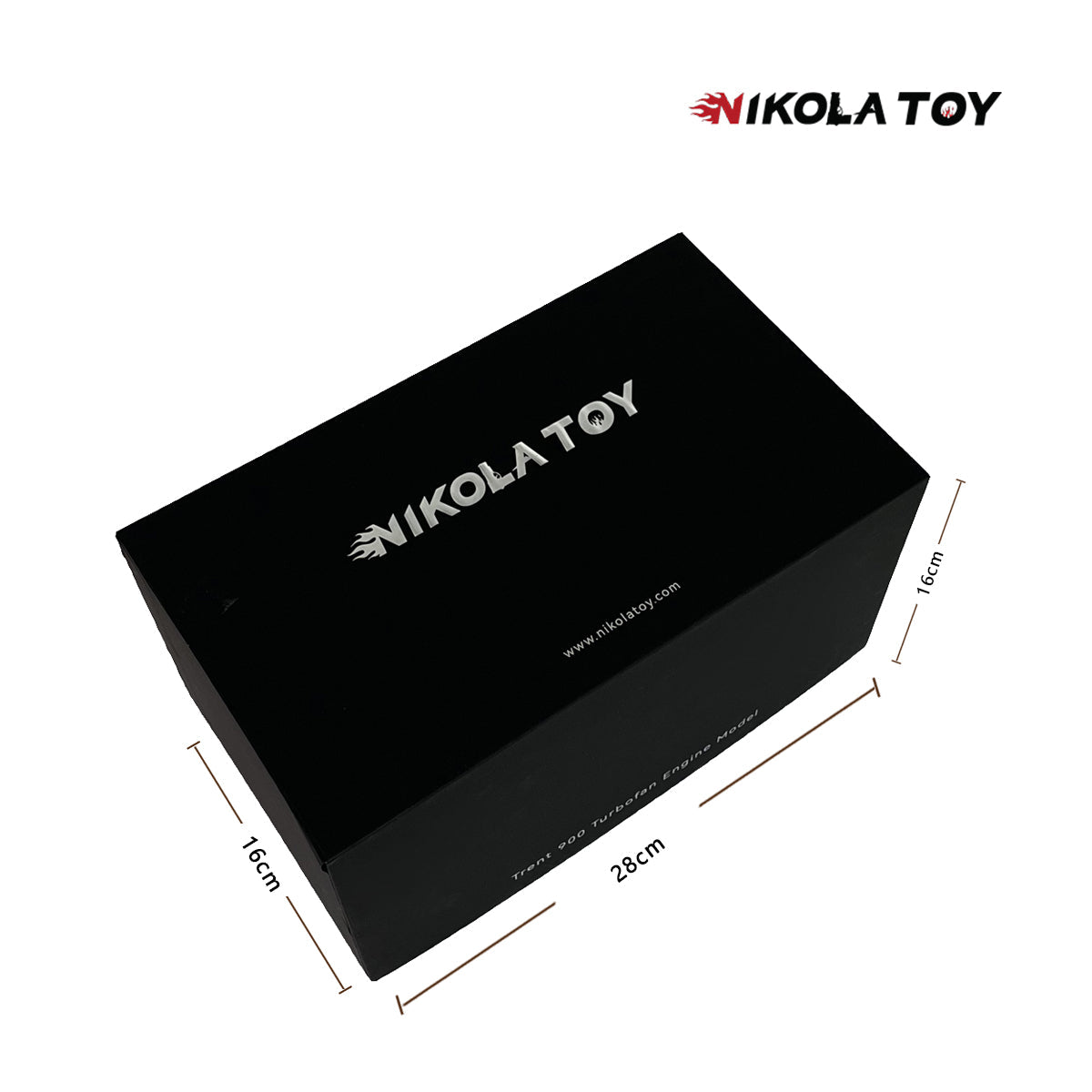 NIKOLATOY® Gift box limited edition!! TR900 Turbofan engine model (24cm / 10in)