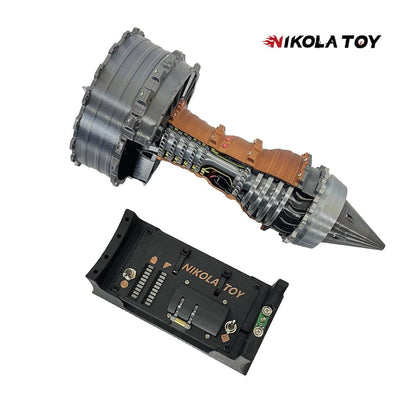 NIKOLATOY® Brushless motor version super RR trent 900 turbofan engine model
