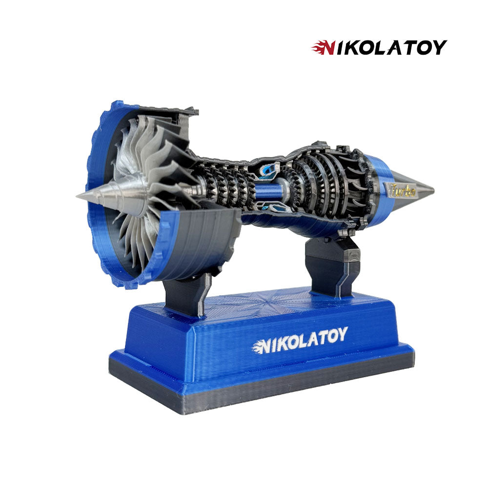 NIKOLATOY® Miniature Trent 900 turbofan engine model（12cm/4.8in）