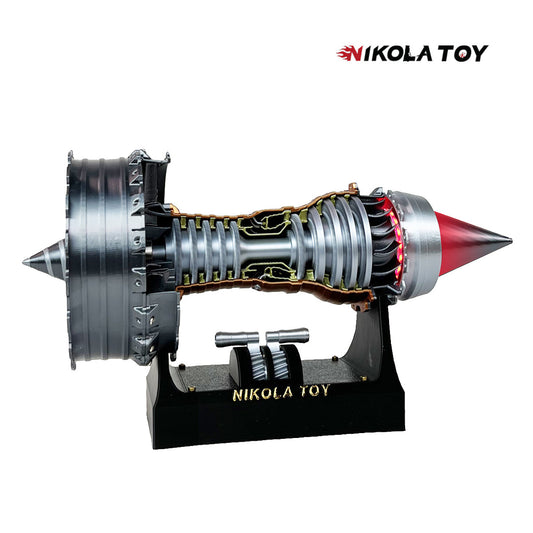 NIKOLATOY® Gift box limited edition!! TR900 Turbofan engine model (24cm / 10in)