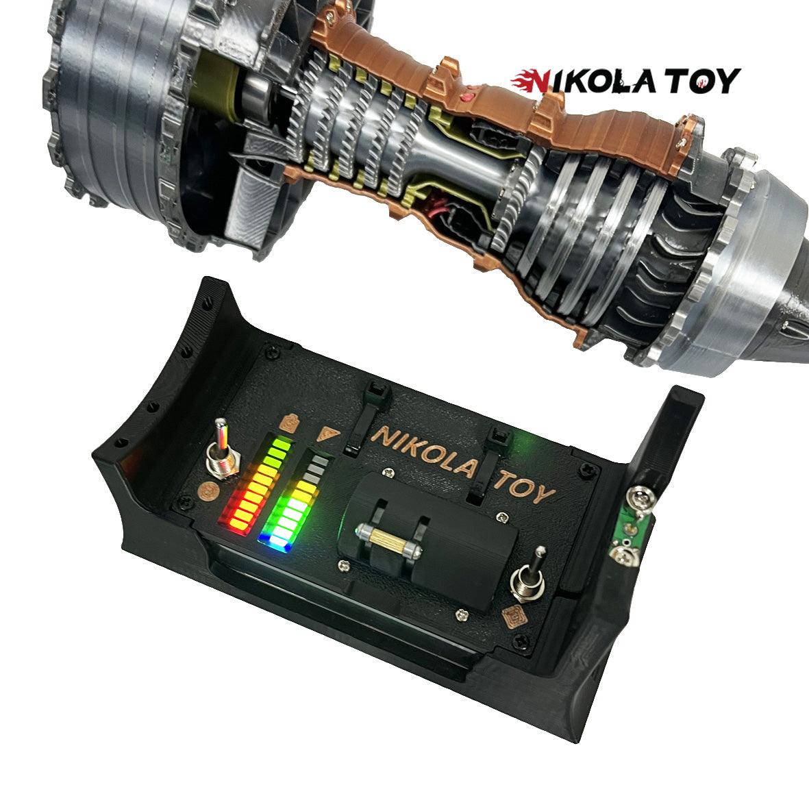 NIKOLATOY® Brushless motor version super RR trent 900 turbofan engine model