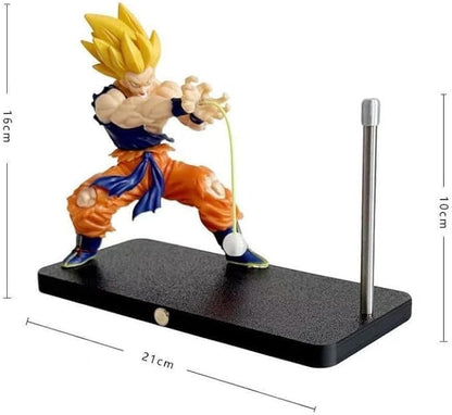 Goku Kamehameha Magnetic LED Lamp – Rechargeable, Dimmable Super Saiyan Night Light with Touch Control, USB-C – Anime Desk Lamp & Room Decor Gift for Him