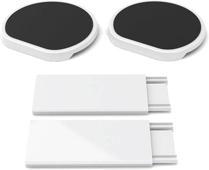 Full Set - Dark Gray - The First Patented Lazy Susan Turntable Expandable for Rectangular & Oblong Tables - Kitchen & Dining Tables - Great Gift! Parties & Gatherings.