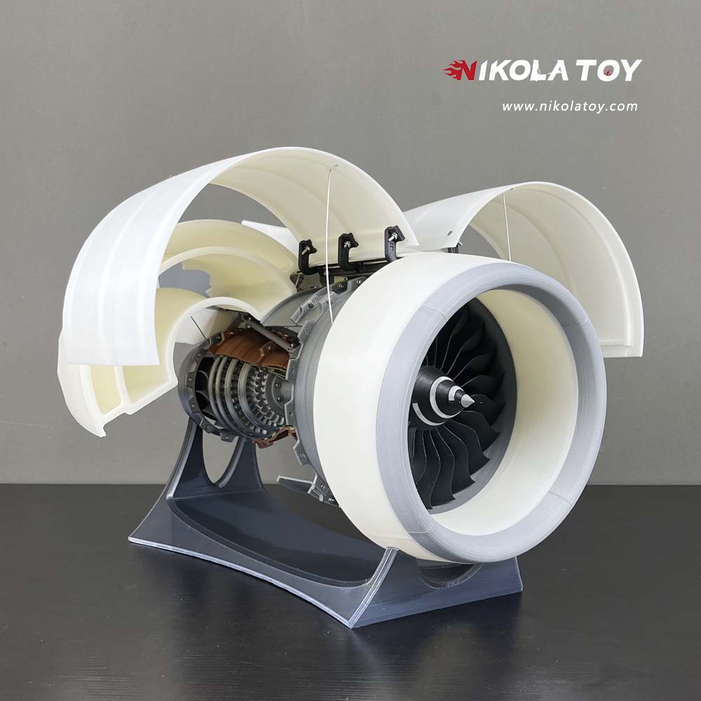NikolaToy™ TR900 Turbofan engine model - Full version