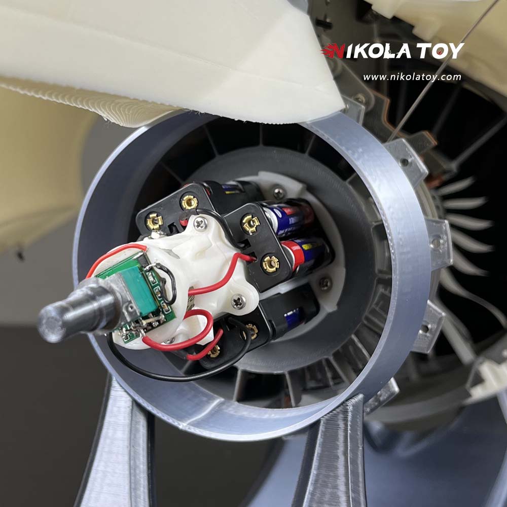 NikolaToy™ TR900 Turbofan engine model - Full version