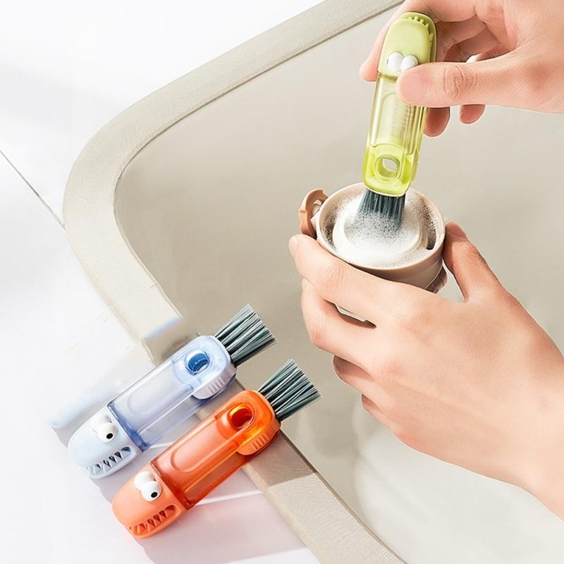 🧼 3-In-1 Multi-Function Gap Cleaner, Kitchen Cleaning Brush, Portable Cleaning Brush