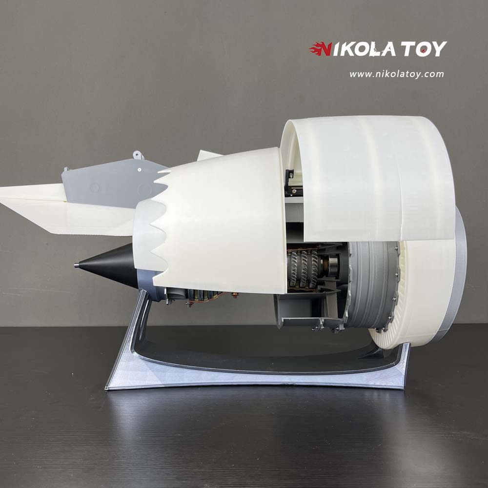 NikolaToy™ TR900 Turbofan engine model - Full version