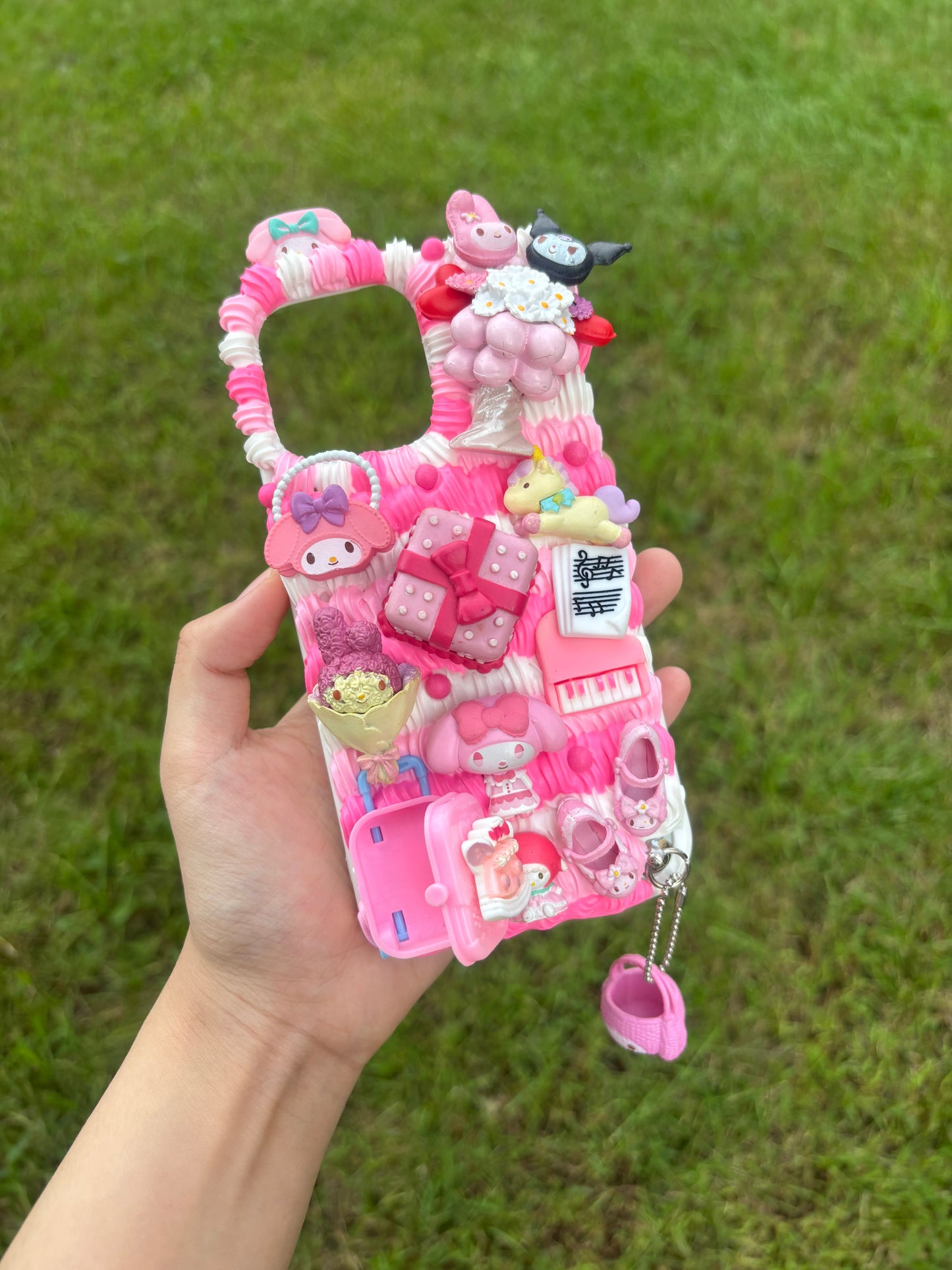 Sanrio Mymelody Decoden Phone Cases For Any Phone Model