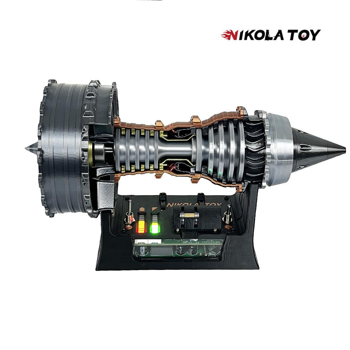 NIKOLATOY® Brushless motor version super RR trent 900 turbofan engine model