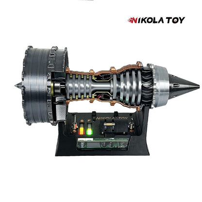 NIKOLATOY® Brushless motor version super RR trent 900 turbofan engine model