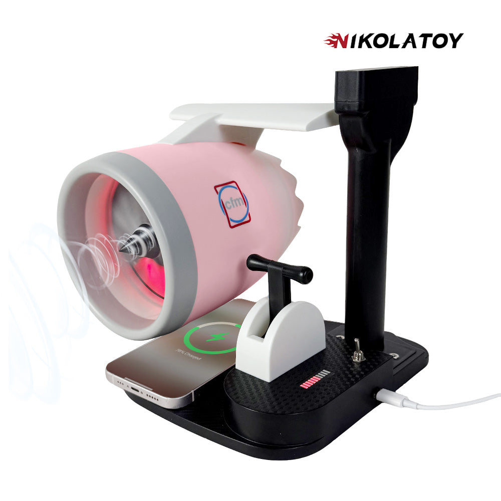 NIKOLATOY®New Dsektop JetFan - Equipped with wireless charging and humidifier