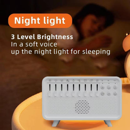 Lumisleep 3 in 1 Natural Sound Machine, Lumi Sleep White Noise Sleep Sound Machine with 8 Nature Sounds & Aromatherapy, Portable Bluetooth Speaker for Sleep (B Style, One Size)