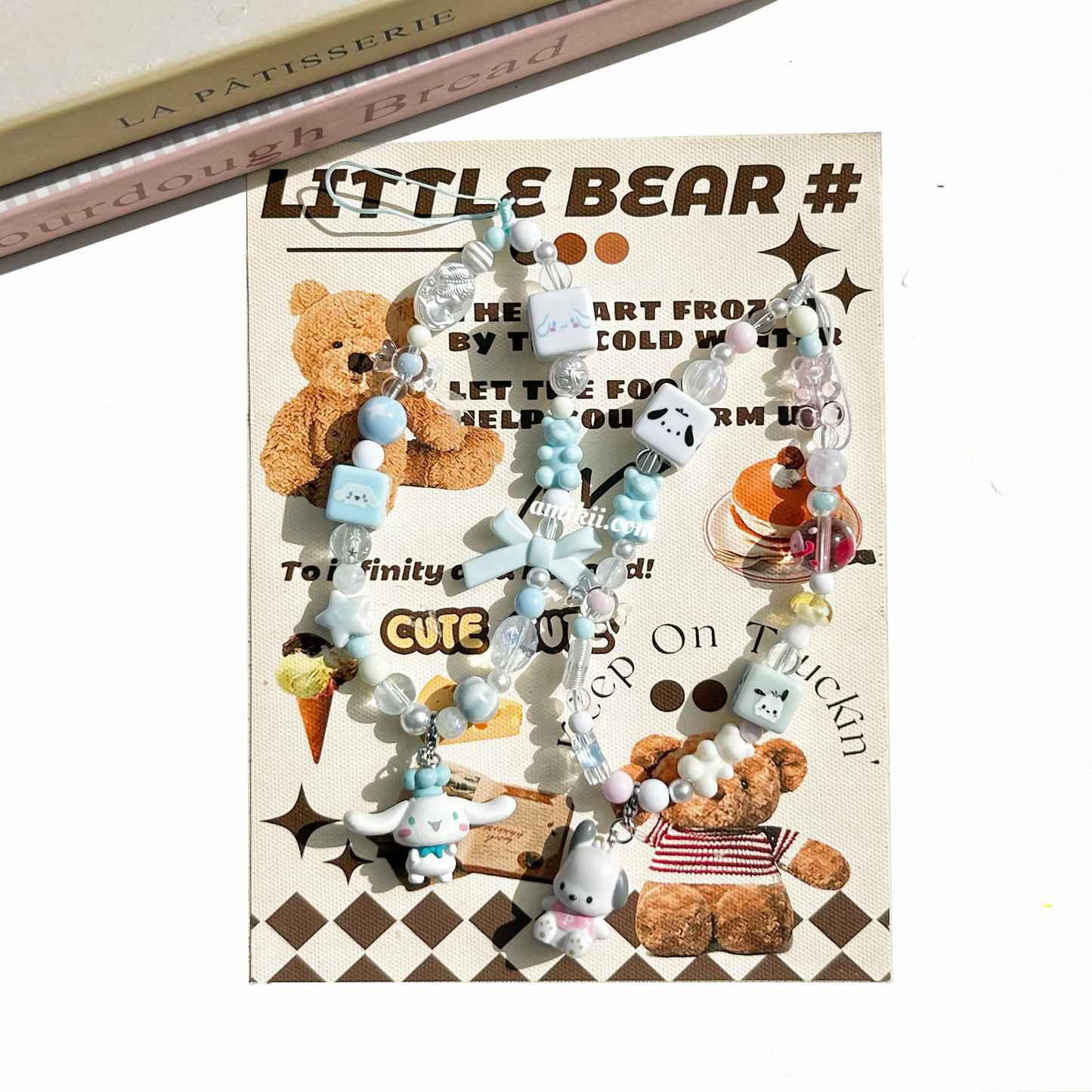 Sanrio handcraft phone chain