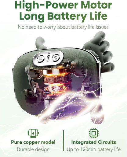 Rovaxz Neck and Shoulder Pro Hands Massage, N7 Master Hand Shoulders and Necks Massager Cervical Massager with Heat Kneading, 3 Modes & 2 Temperature Levels, Neck & Shoulder Pro™ for Relief (1PCS)