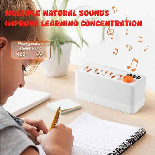 Lumisleep 3 in 1 Natural Sound Machine, Lumi Sleep White Noise Sleep Sound Machine with 8 Nature Sounds & Aromatherapy, Portable Bluetooth Speaker for Sleep (B Style, One Size)