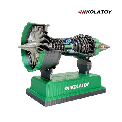 NIKOLATOY® Miniature Trent 900 turbofan engine model（12cm/4.8in）