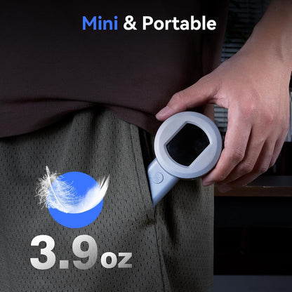 TOMLOV P10 Microscope for Adults Kids, Handheld Coin Magnifier with Light for Error Coins, Portable Trichome Magnifying Glass 100X, Collector Pocket Jewelers Loupe, Digital Microscope with 2" Screen