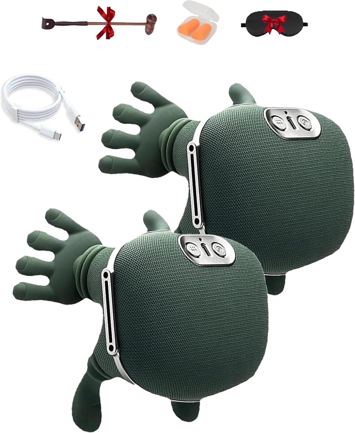 Rovaxz Neck and Shoulder Pro Hands Massage, N7 Master Hand Shoulders and Necks Massager Cervical Massager with Heat Kneading, 3 Modes & 2 Temperature Levels, Neck & Shoulder Pro™ for Relief (1PCS)