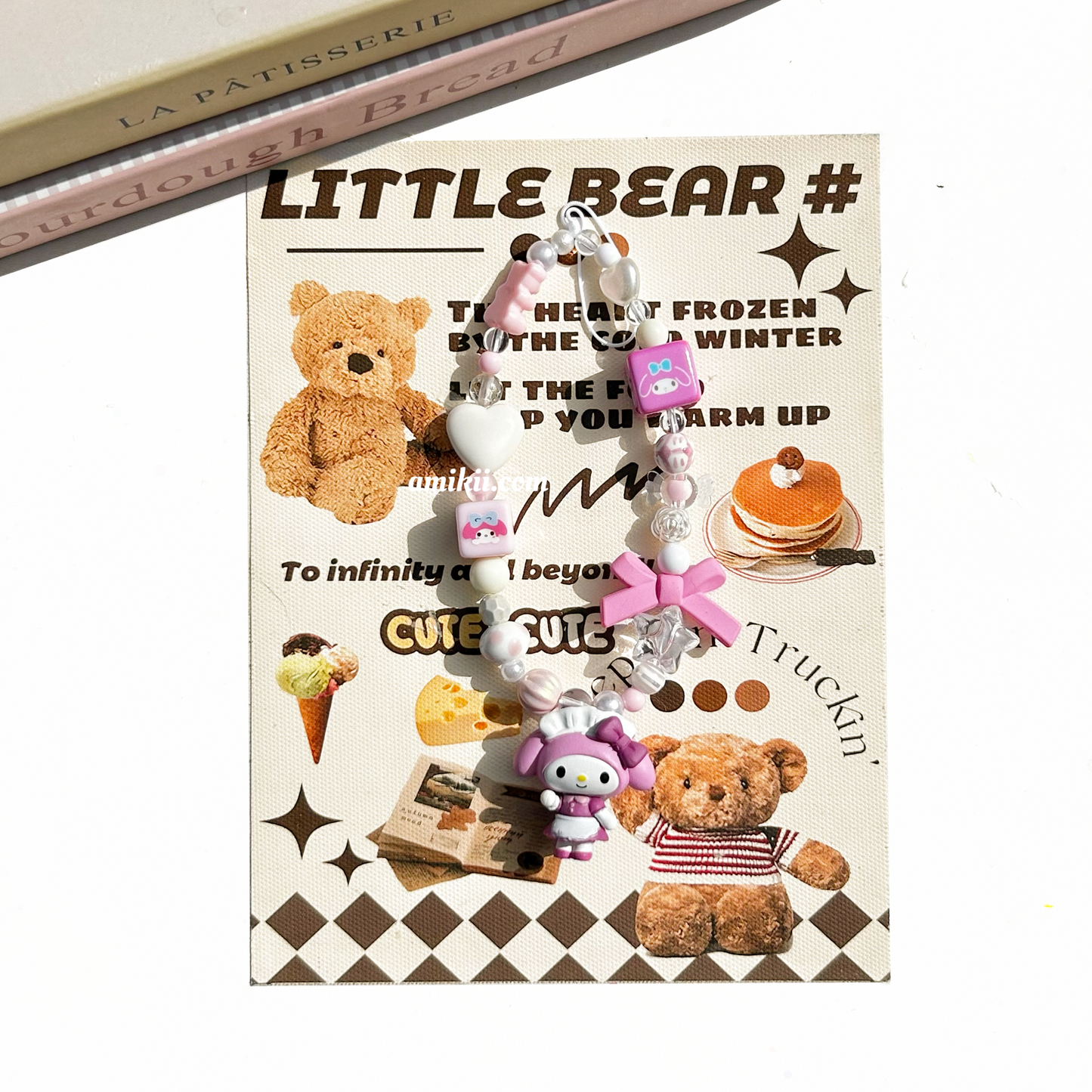 Sanrio handcraft phone chain