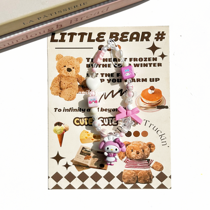 Sanrio handcraft phone chain