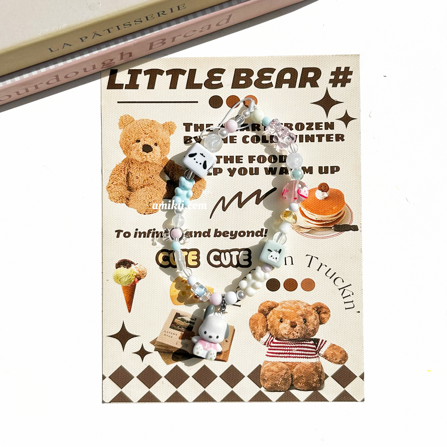 Sanrio handcraft phone chain