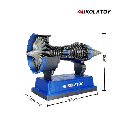 NIKOLATOY® Miniature Trent 900 turbofan engine model（12cm/4.8in）