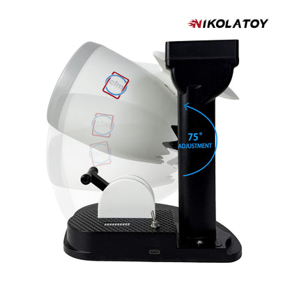 NIKOLATOY®New Dsektop JetFan - Equipped with wireless charging and humidifier