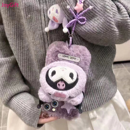 Handmade - Kuromi Plush Phone Case