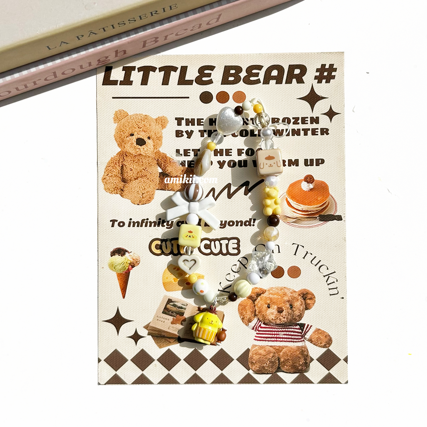 Sanrio handcraft phone chain