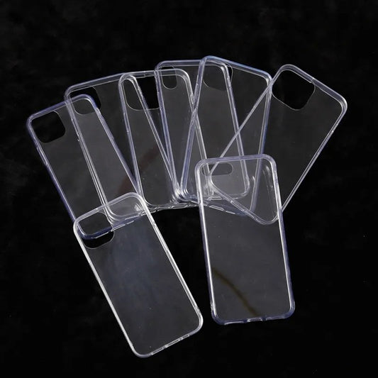 Clear Acrylic Fluted Phone Case