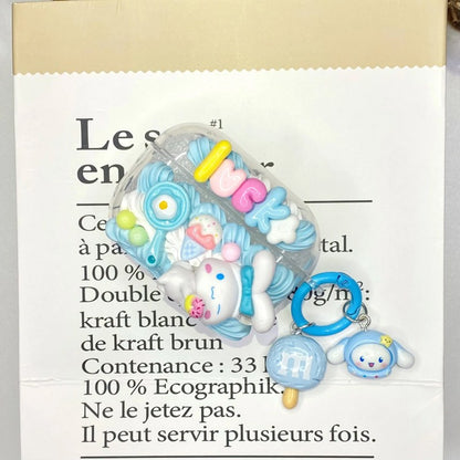 Sweet Cinnamoroll Decoden Cream Glue AirPods Case