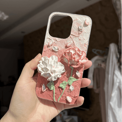 Rose Duo Decoden Cream Glue Phone Case For Any Phone Models