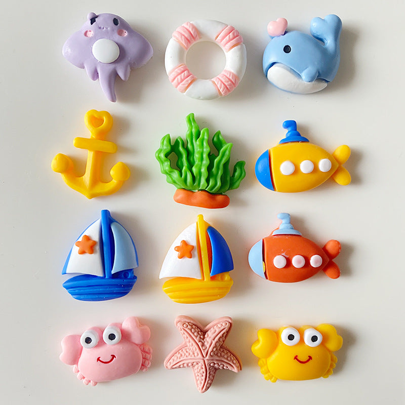 Pirate ship piggy bank children's handmade DIY piggy bank boy girl set holiday gift storage coin