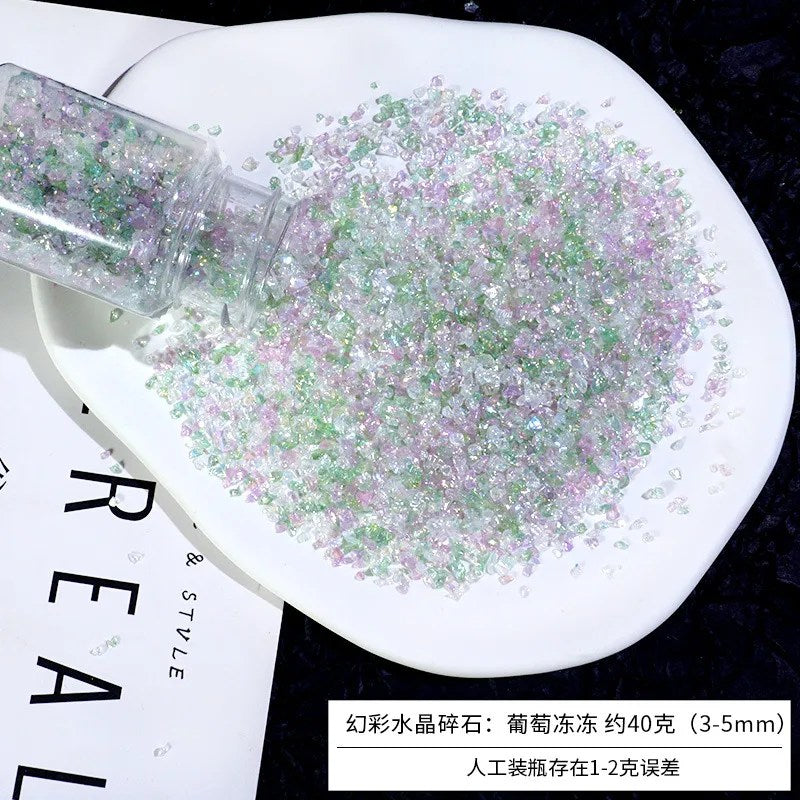 Symphony Crystal Gravel Charms 40g Aviliable For All DIY Custom Handmade Products