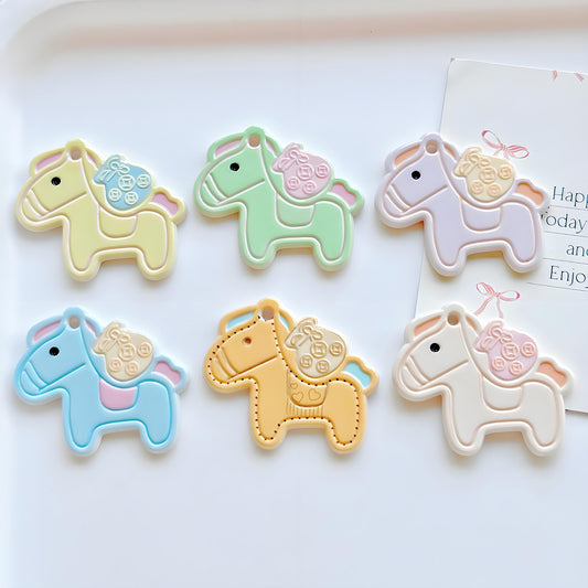 Acrylic DIY jewelry mobile phone chain pendant hole shoes shoe flower keychain pendant handmade material shoe buckle accessories