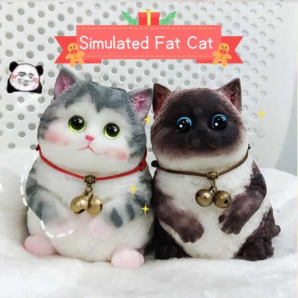 Large Realistic Cat Soft Silicone Squeezable Toy - Stress Relief Toy (Christmas Hot Sale)