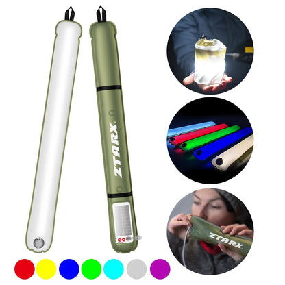 Rechargeable LED Inflatable Camping Tube Light