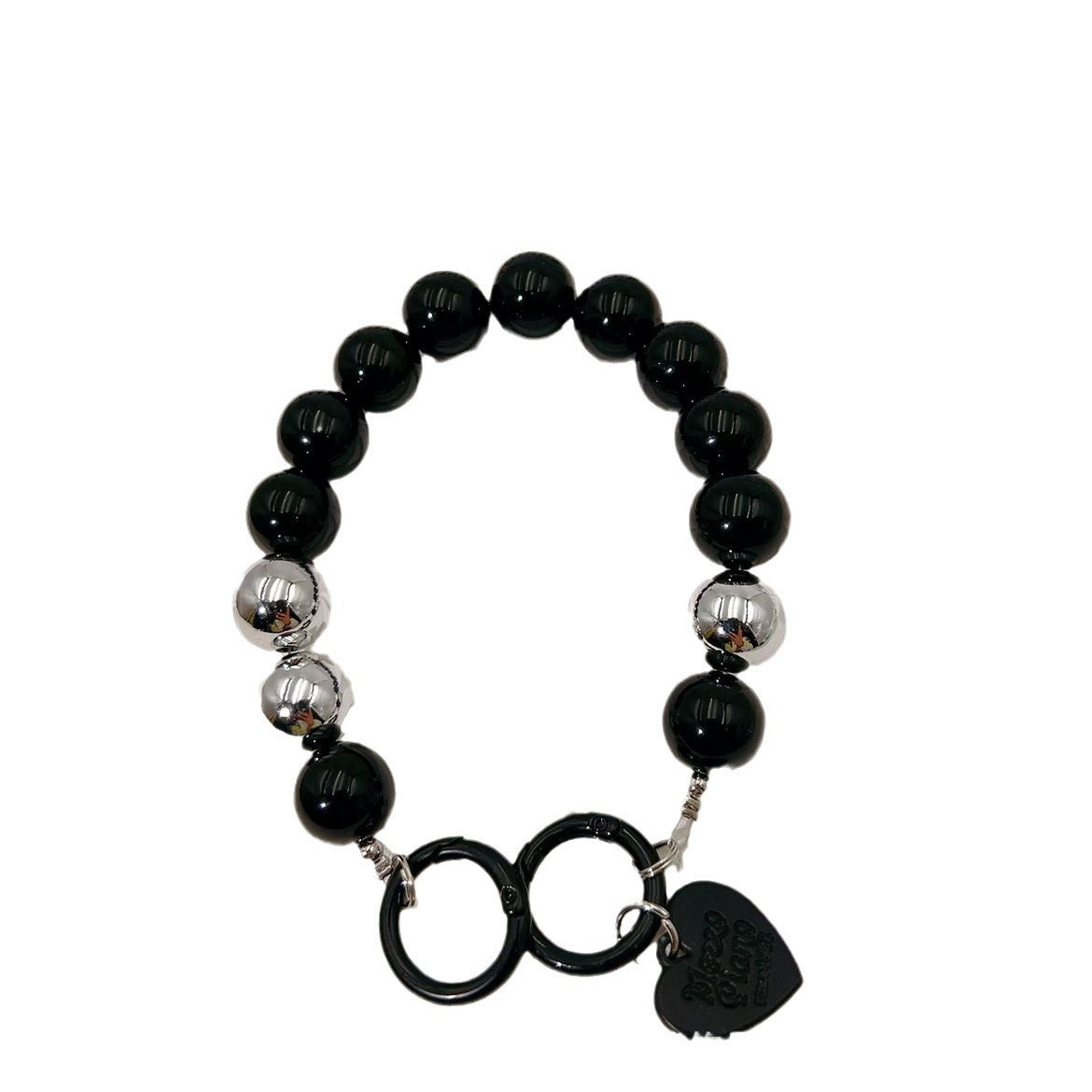 Acrylic Metal Bead String Mobile Phone Chain DIY Luggage Extension Chain Accessories Student Water Cup Hand Chain Key Pendant