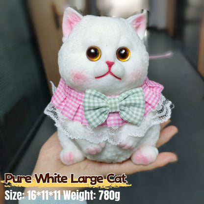 Large Realistic Cat Soft Silicone Squeezable Toy - Stress Relief Toy (Christmas Hot Sale)