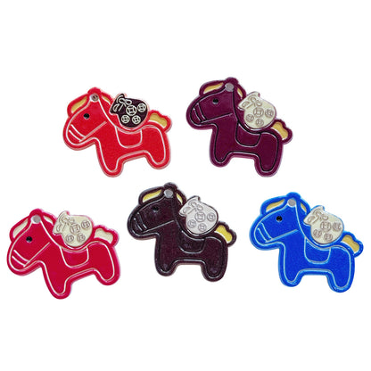 Acrylic DIY jewelry mobile phone chain pendant hole shoes shoe flower keychain pendant handmade material shoe buckle accessories