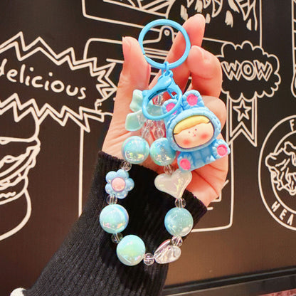 Creative doll Lilith keychain bag pendant keychain headphone bag pendant boutique small gift wholesale