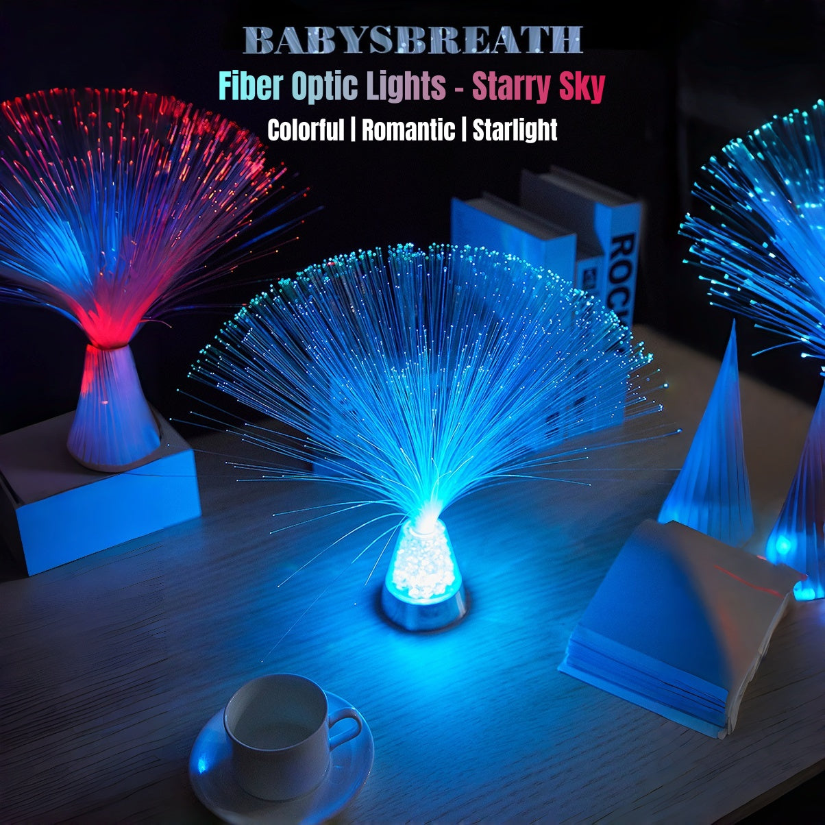 Seven-Colored Starry Sky Fiber Optic Light